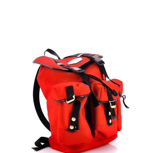 Aria 100th Anniversary Off The Grid Backpack Embroidered Felt with Leather