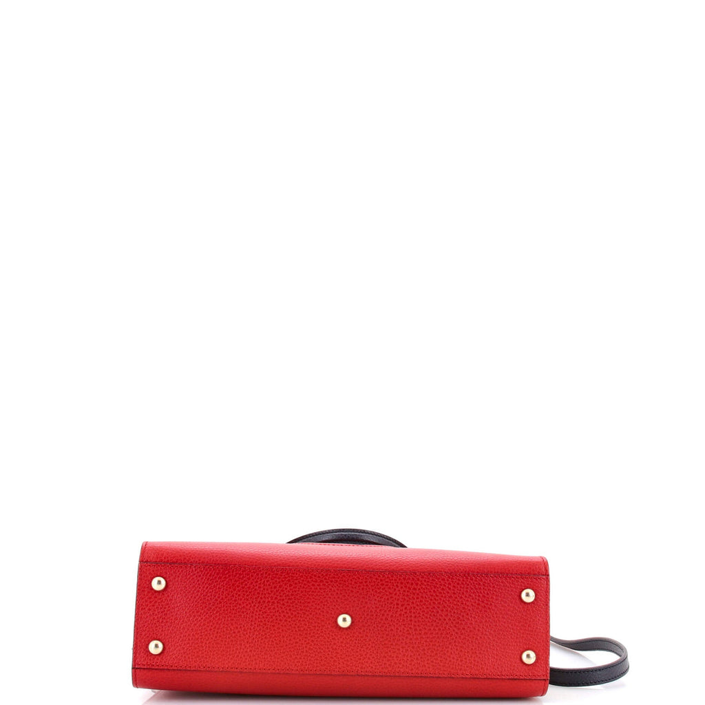 Soho Convertible Top Handle Satchel Leather Medium