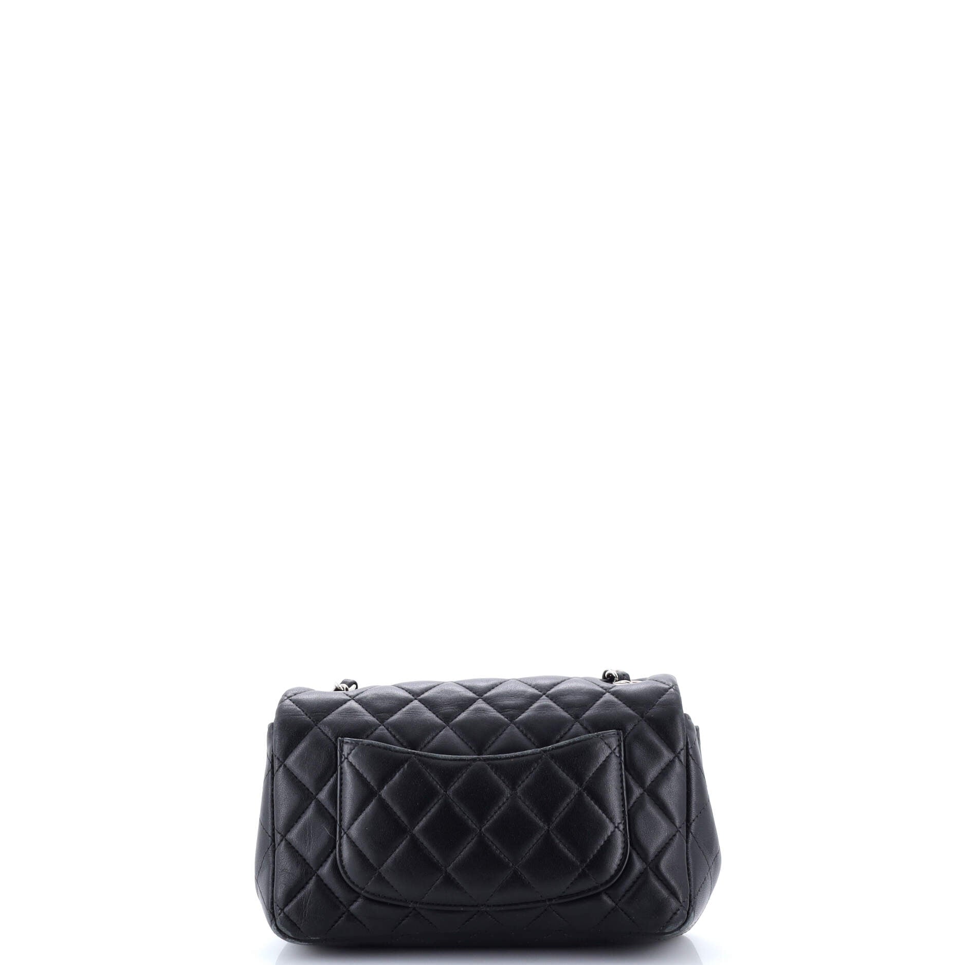 Classic Single Flap Bag Quilted Lambskin Mini