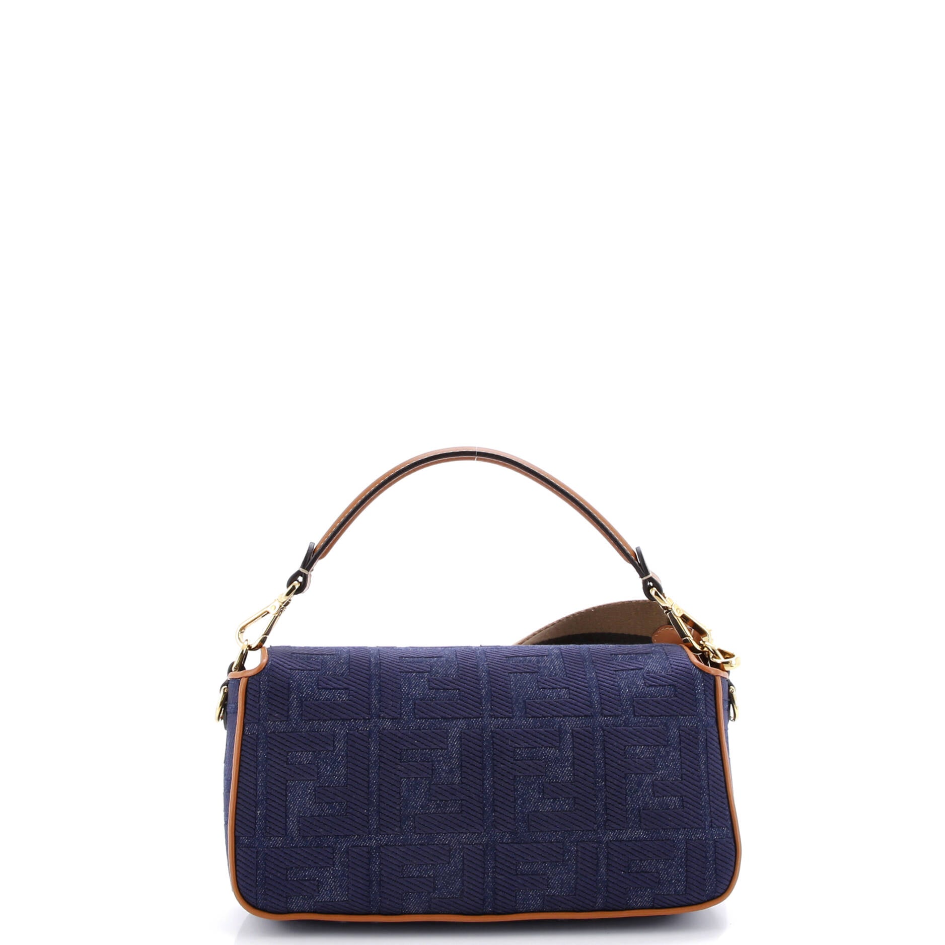 Baguette NM Bag Zucca Embroidered Canvas Medium