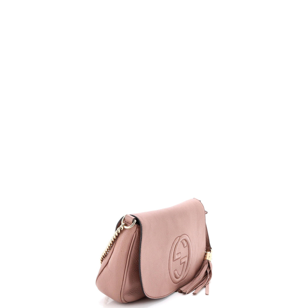 Soho Chain Crossbody Bag Leather Medium