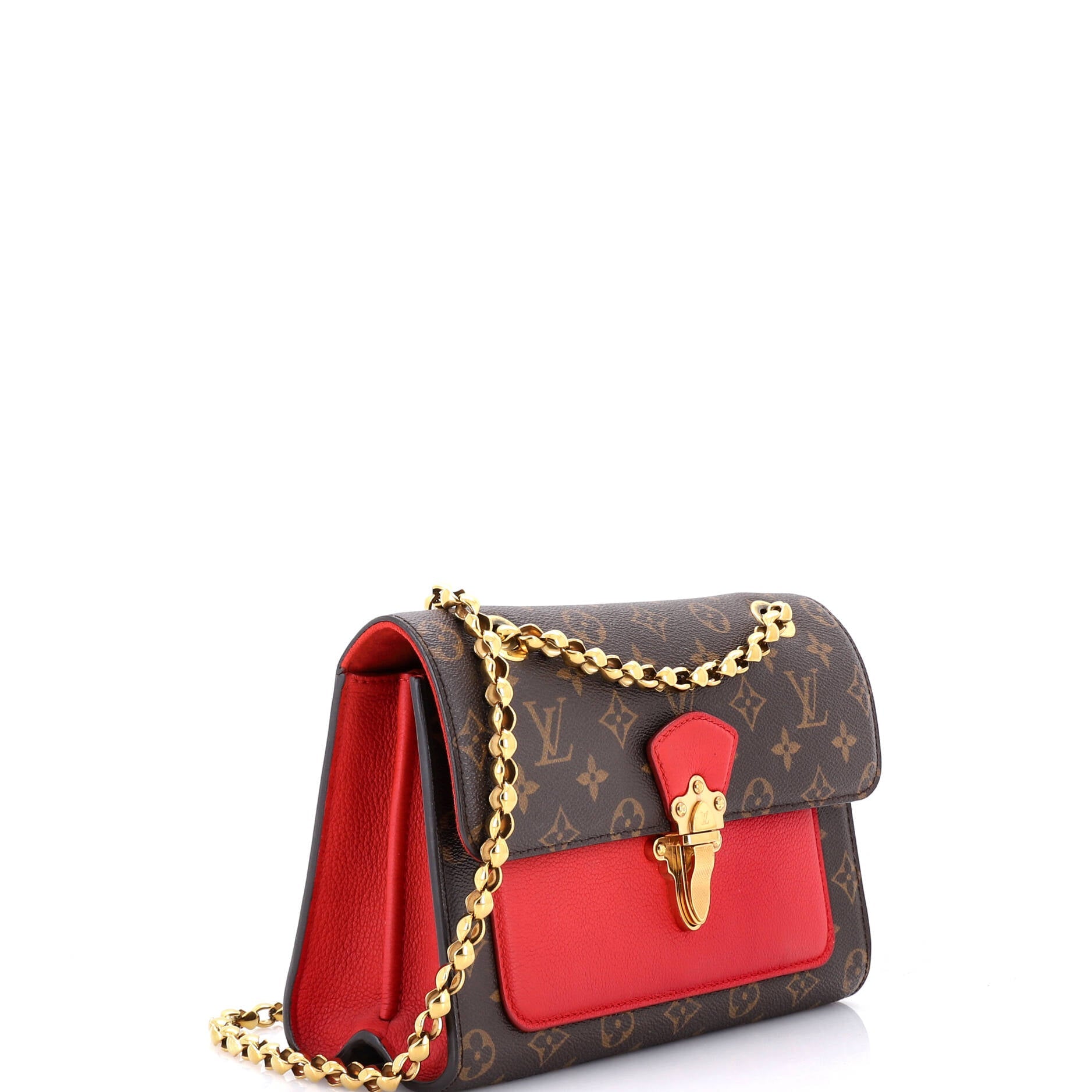 Victoire Handbag Monogram Canvas and Leather