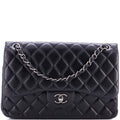 Classic Double Flap Bag Quilted Lambskin Jumbo