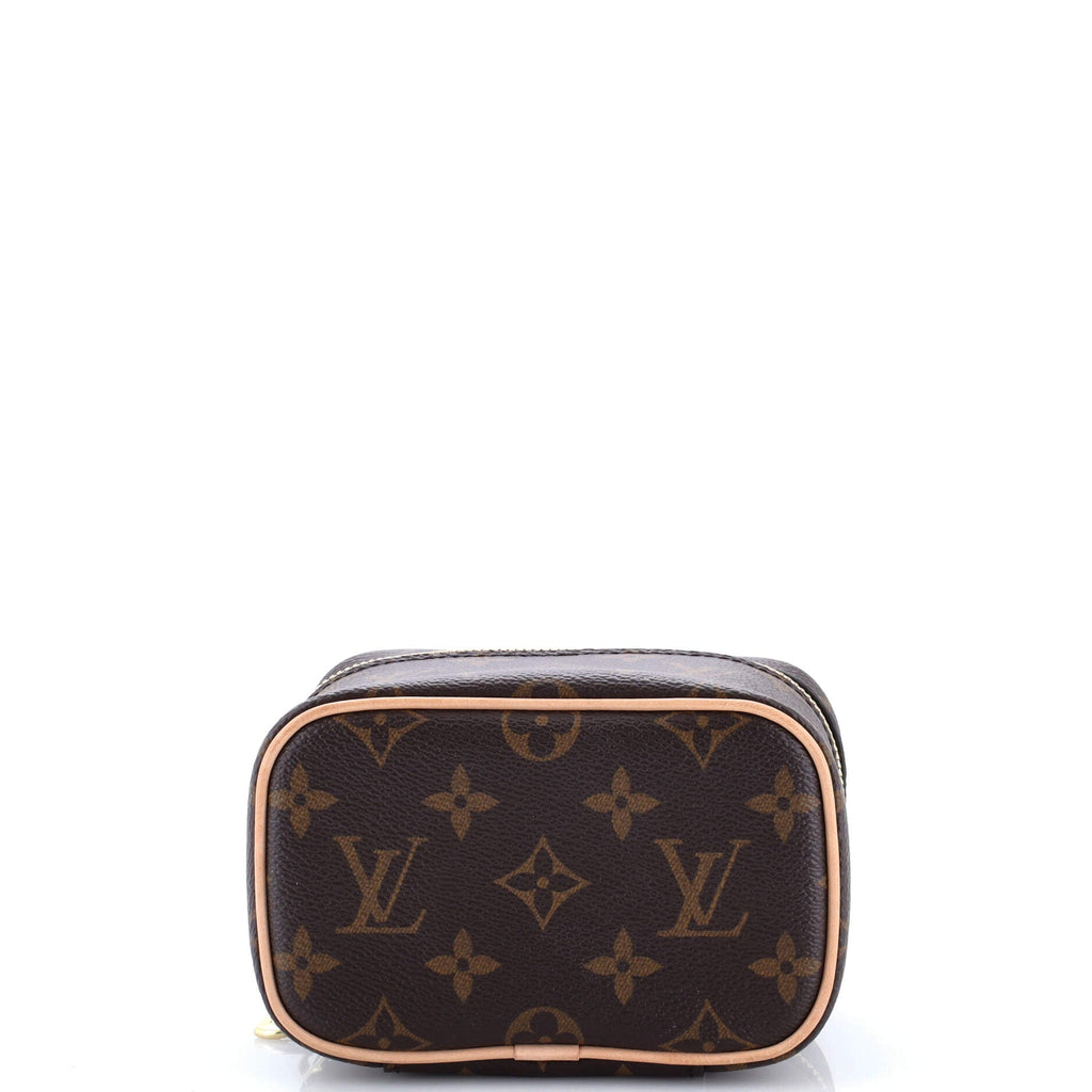 Nice Vanity Case Monogram Canvas Nano