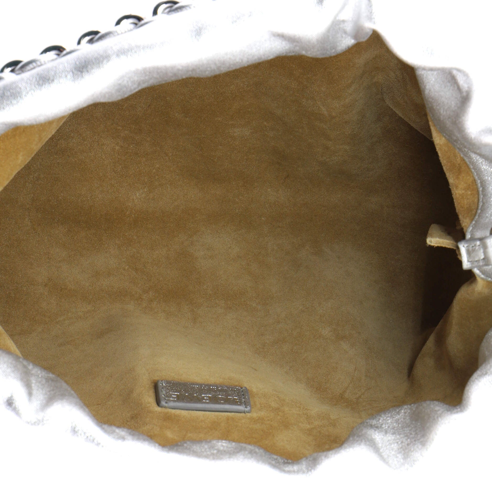 Flamenco Knot Chain Purse Bag Leather Medium