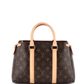 Soufflot Tote Monogram Canvas with Leather BB