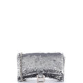 Hourglass Chain Wallet Leather with Sequins