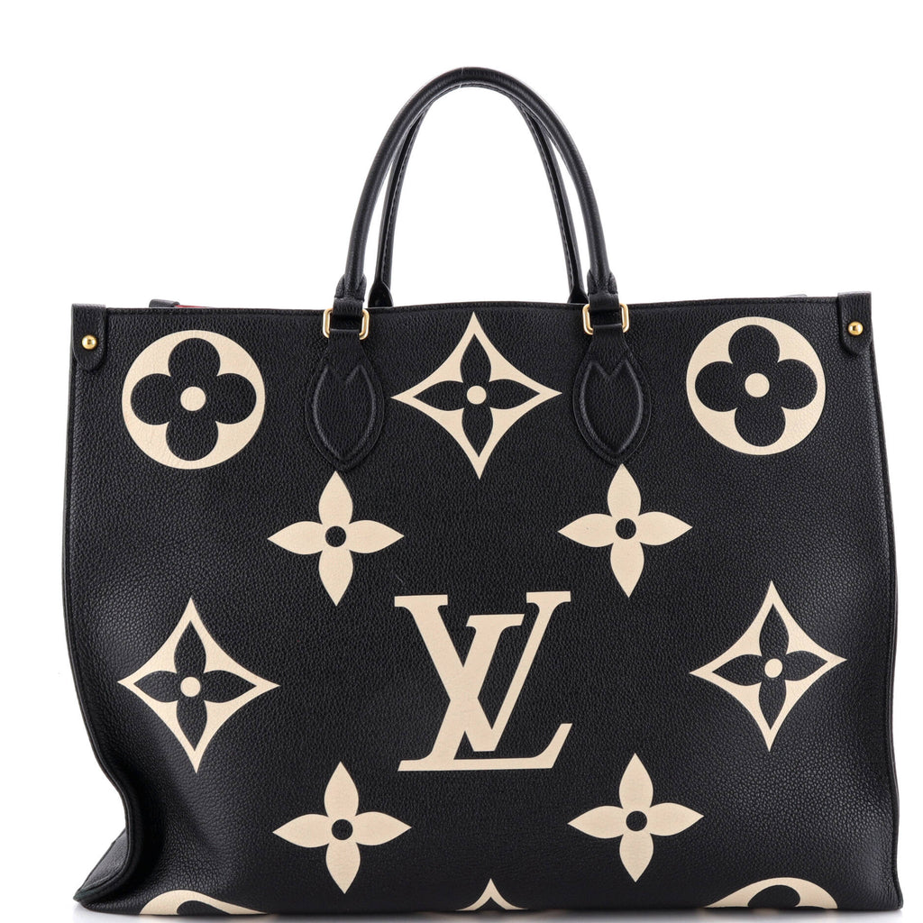 OnTheGo Tote Bicolor Monogram Empreinte Giant GM