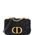 Caro Bag Beaded Cannage Quilt Satin Small