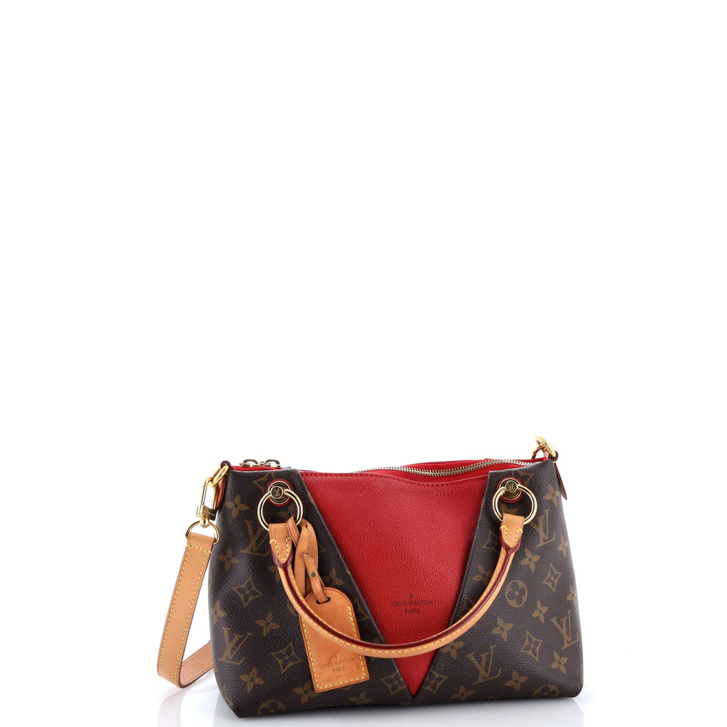 V Tote Monogram Canvas and Leather BB