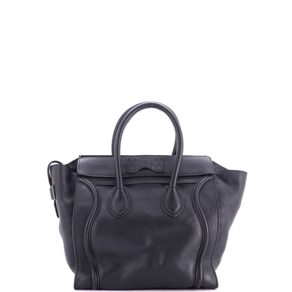 Luggage Bag Grainy Leather Mini