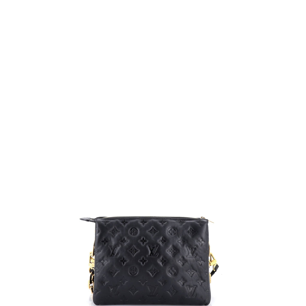 Coussin Bag Monogram Embossed Lambskin PM