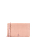 Petite GG Marmont Chain Wallet Leather Mini