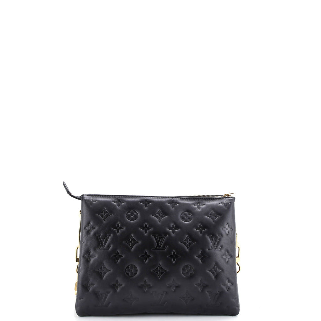 Coussin Bag Monogram Embossed Lambskin PM