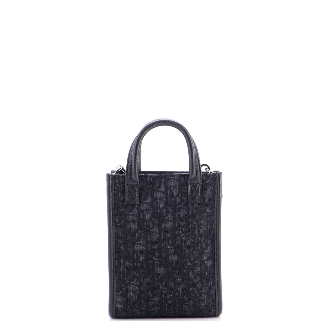 Safari North South Convertible Tote Oblique Canvas Mini