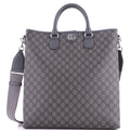 Ophidia Convertible Open Tote GG Coated Canvas Tall
