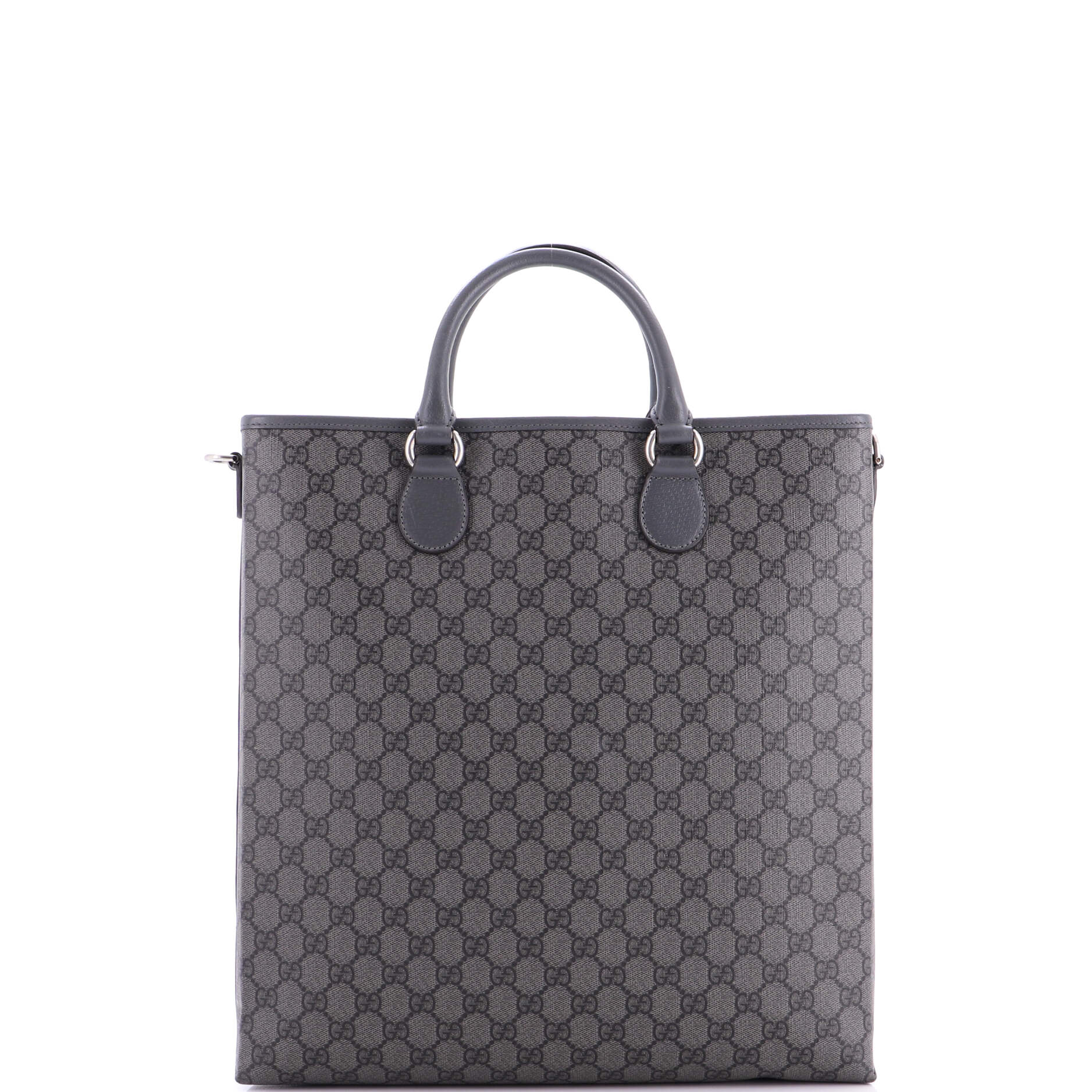 Ophidia Convertible Open Tote GG Coated Canvas Tall