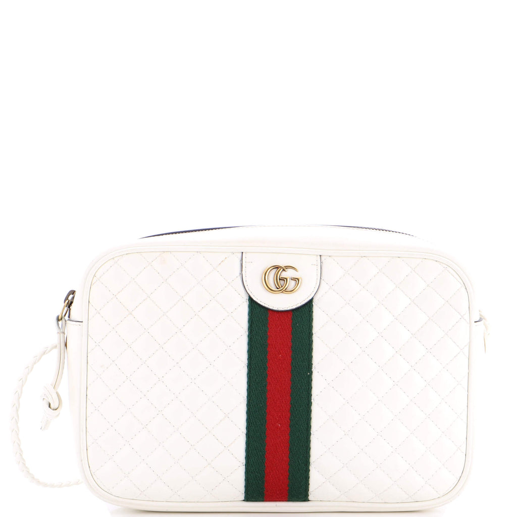 Trapuntata Camera Bag Quilted Leather Small