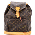 Vintage Montsouris Backpack Monogram Canvas GM