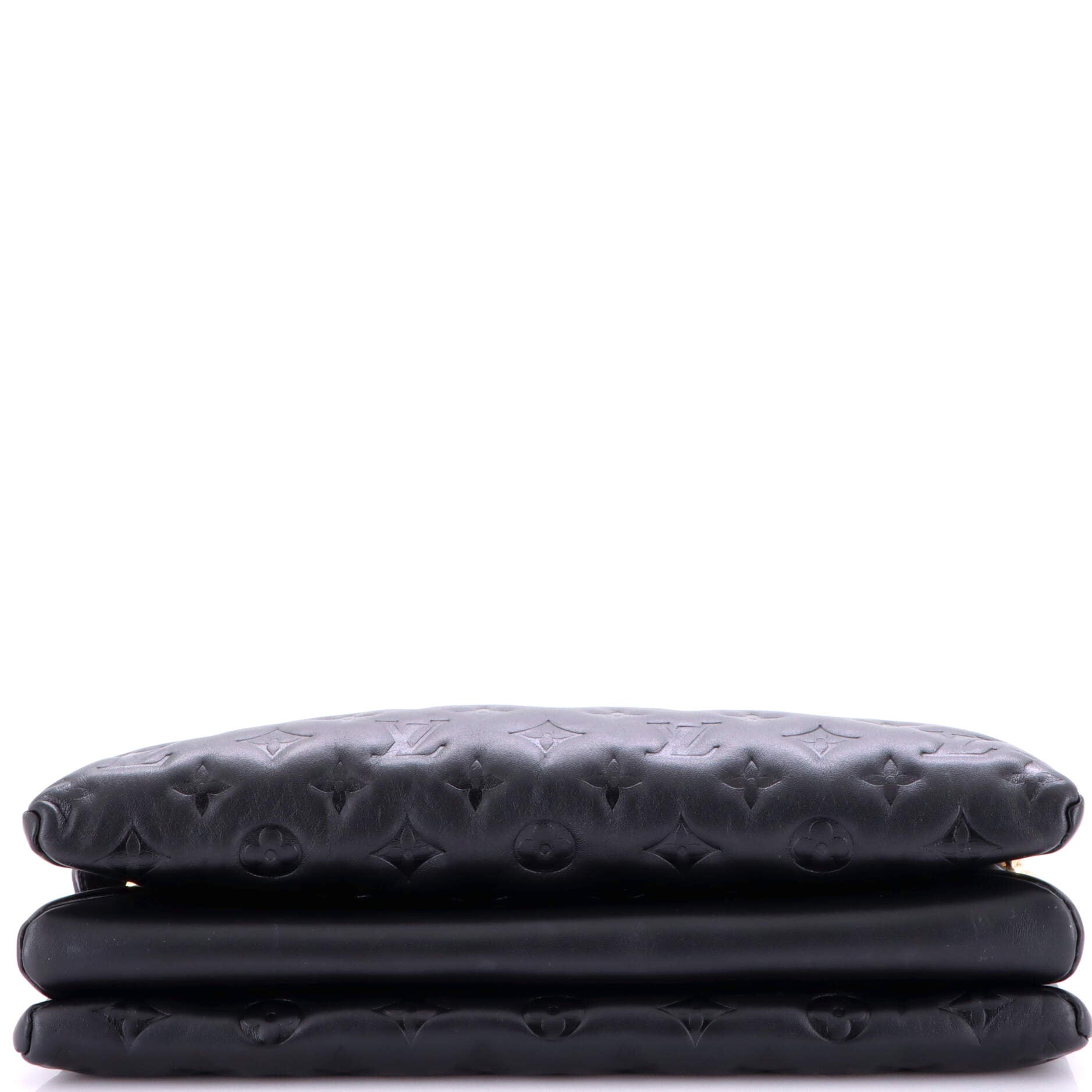 Coussin Bag Monogram Embossed Lambskin MM