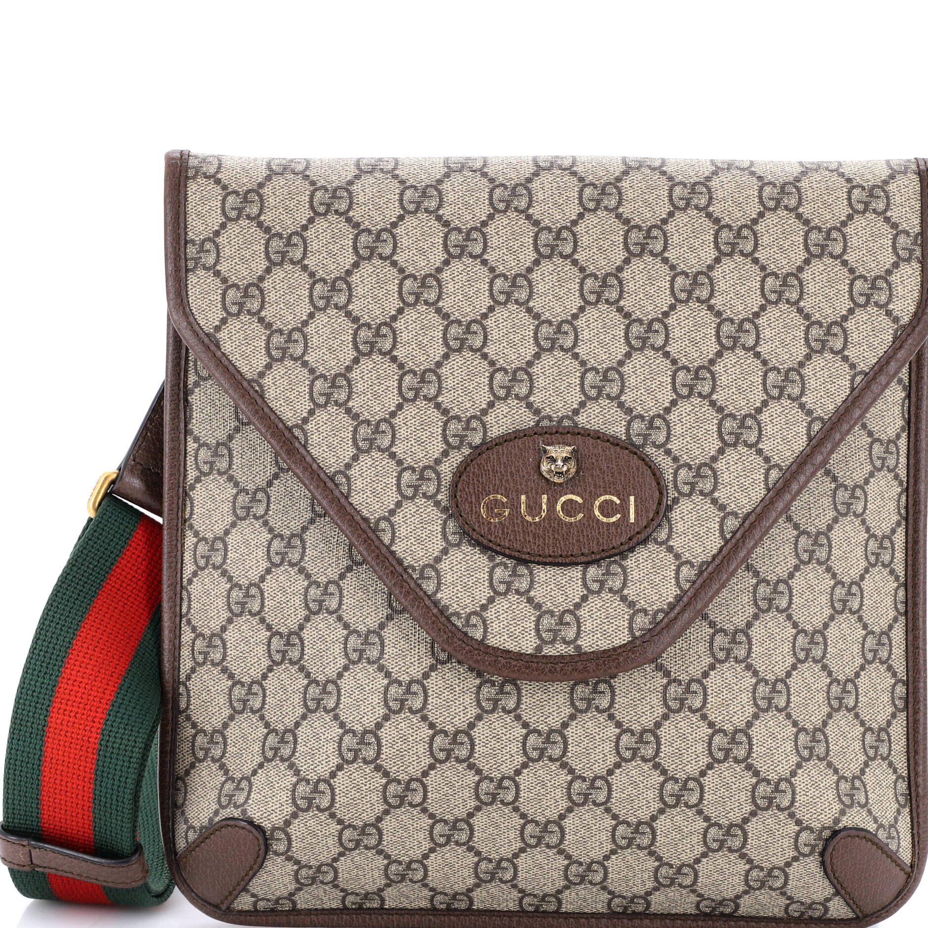 Neo Vintage Envelope Messenger GG Coated Canvas Medium
