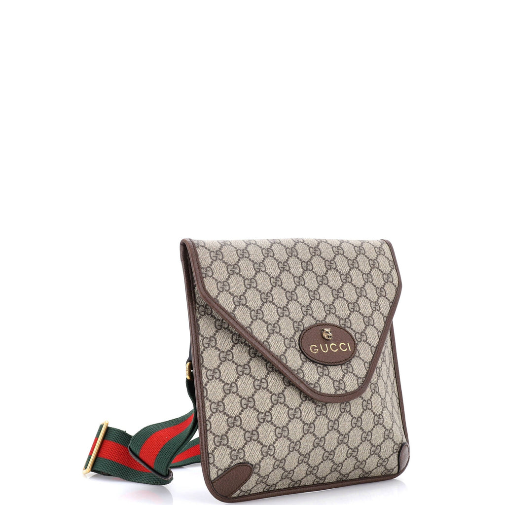 Neo Vintage Envelope Messenger GG Coated Canvas Medium
