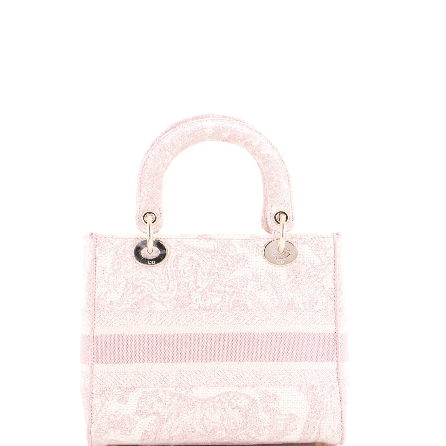 Toile de Jouy Lady D-Lite Bag Embroidered Canvas