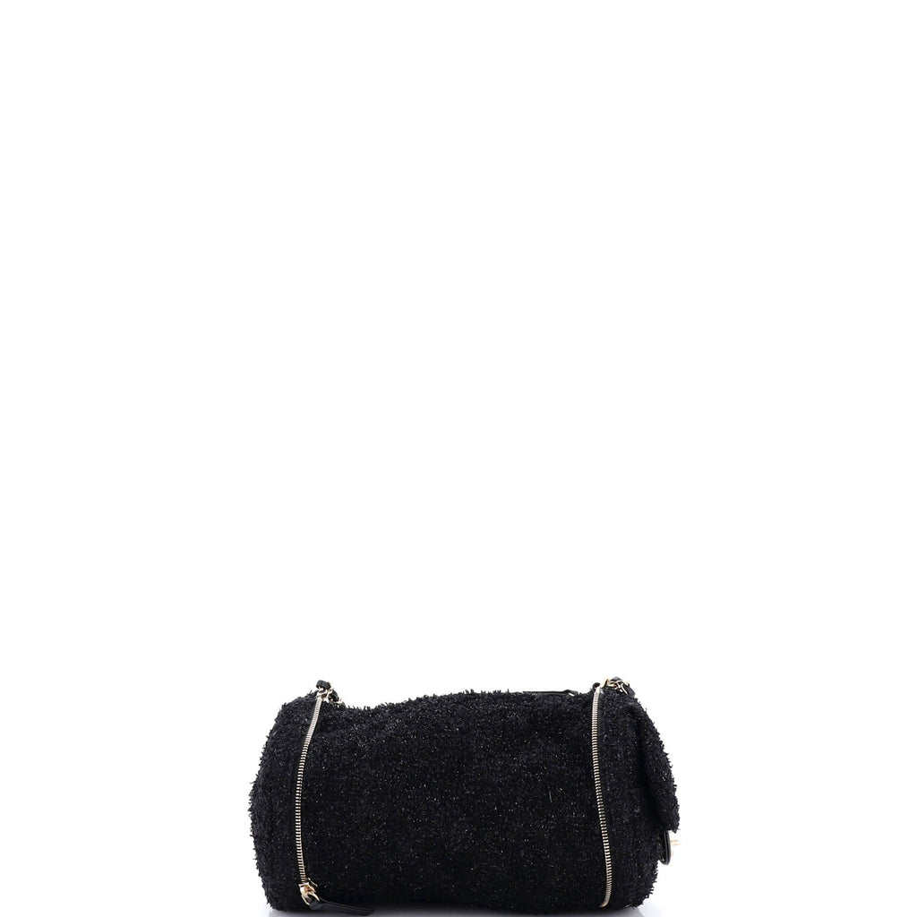 Coco Beach CC Expandable Barrel Bag Tweed