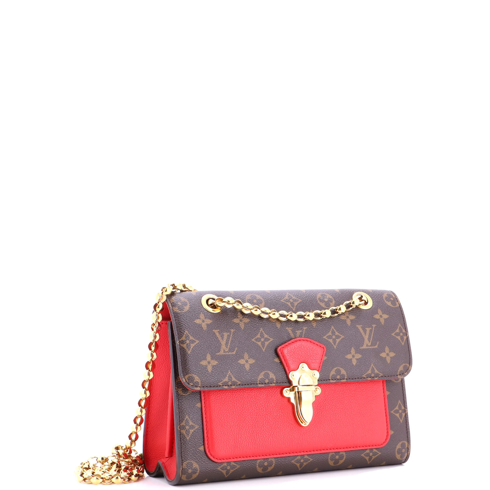 Victoire Handbag Monogram Canvas and Leather