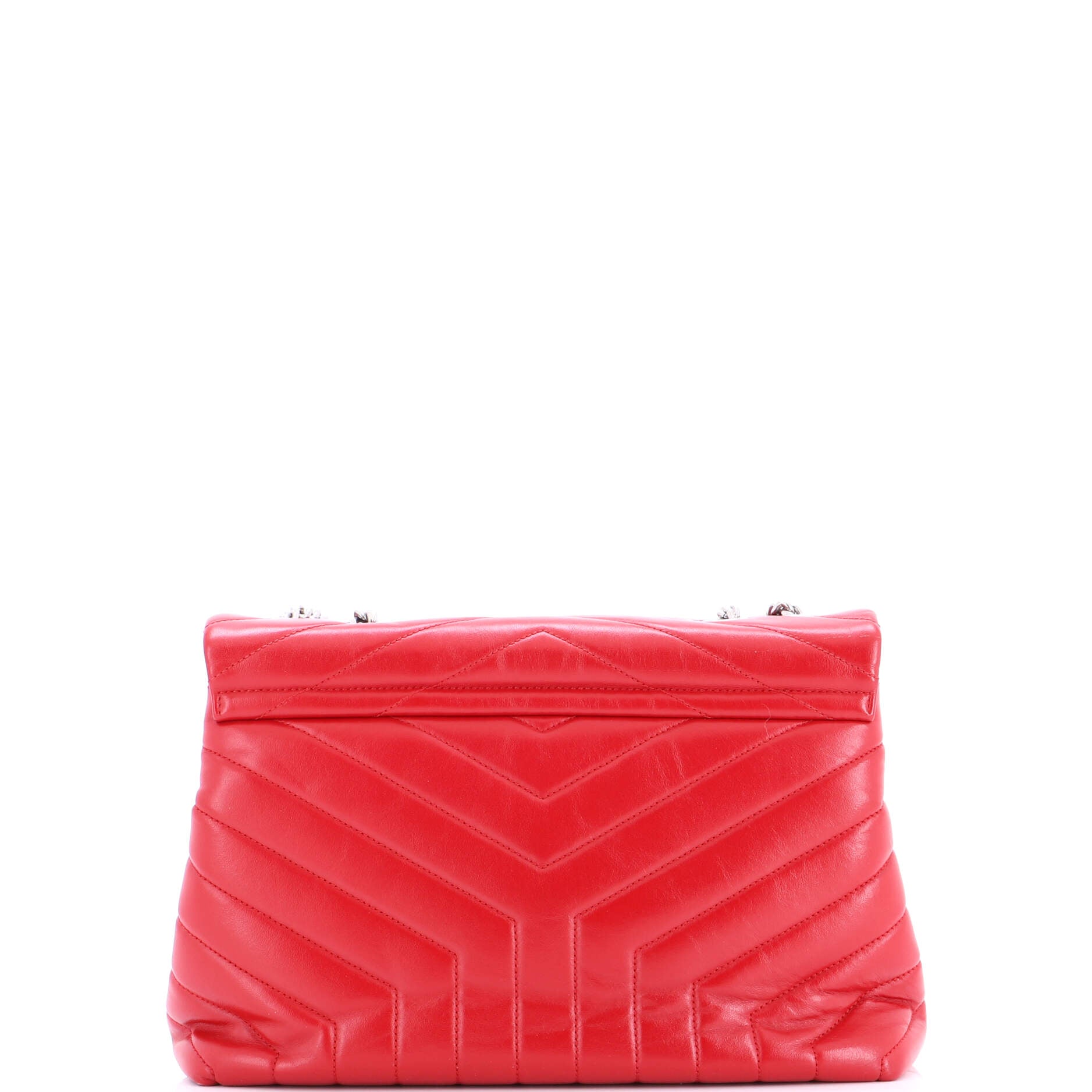 Loulou Shoulder Bag Matelasse Chevron Leather Medium