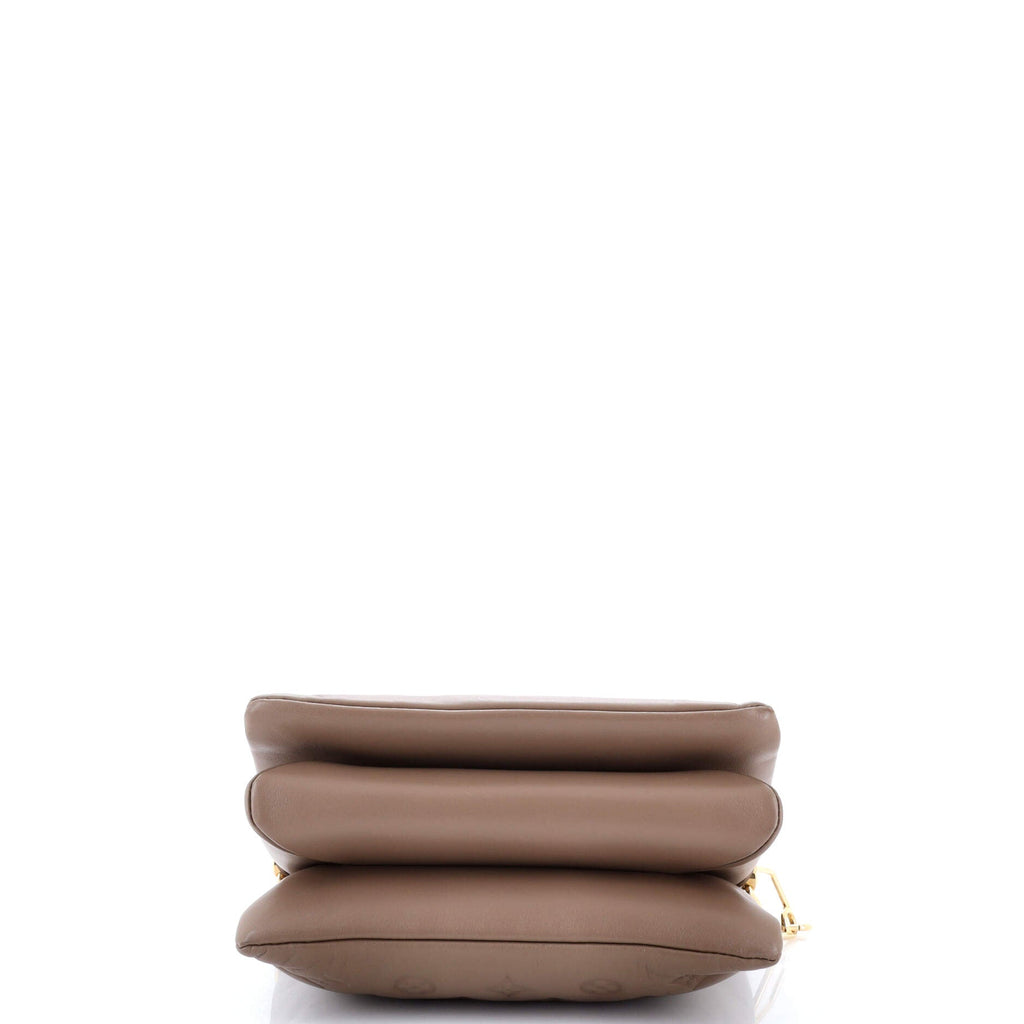 Coussin Bag Monogram Embossed Lambskin PM