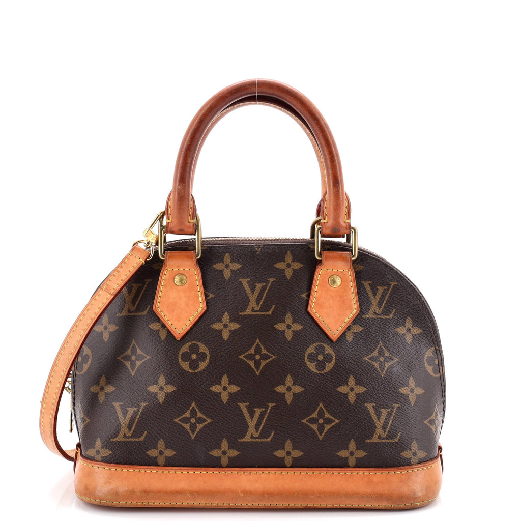 Alma Handbag Monogram Canvas BB