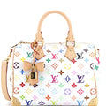 x Takashi Murakami Speedy Soft Bandouliere Bag Monogram Multicolor 25