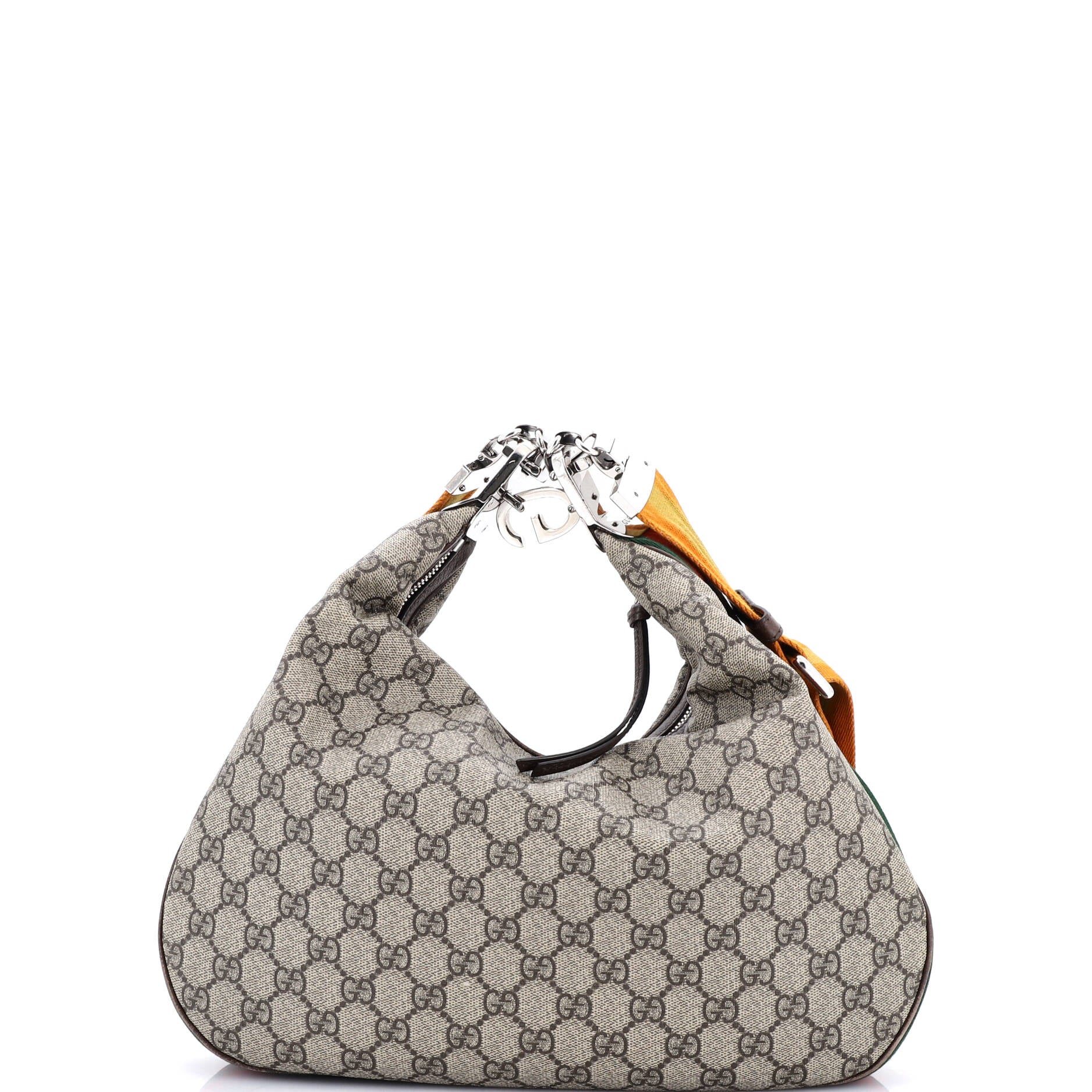 Attache Shoulder Bag GG Coated Canvas Medium