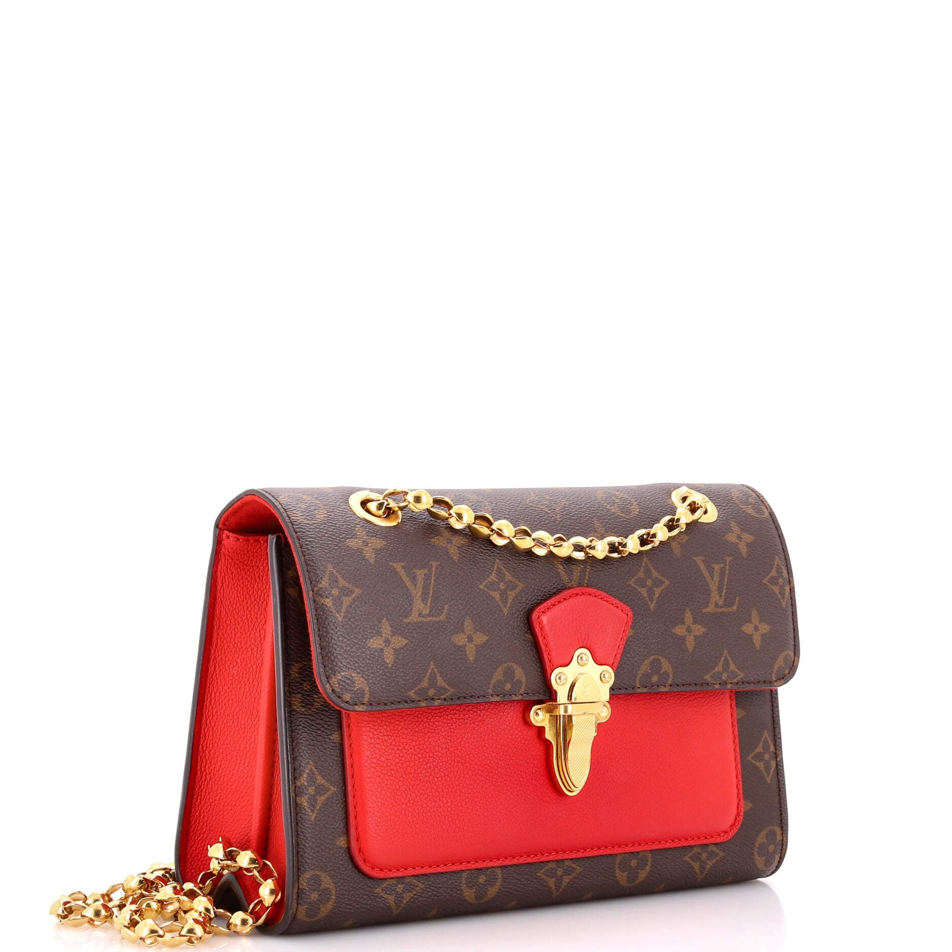 Victoire Handbag Monogram Canvas and Leather