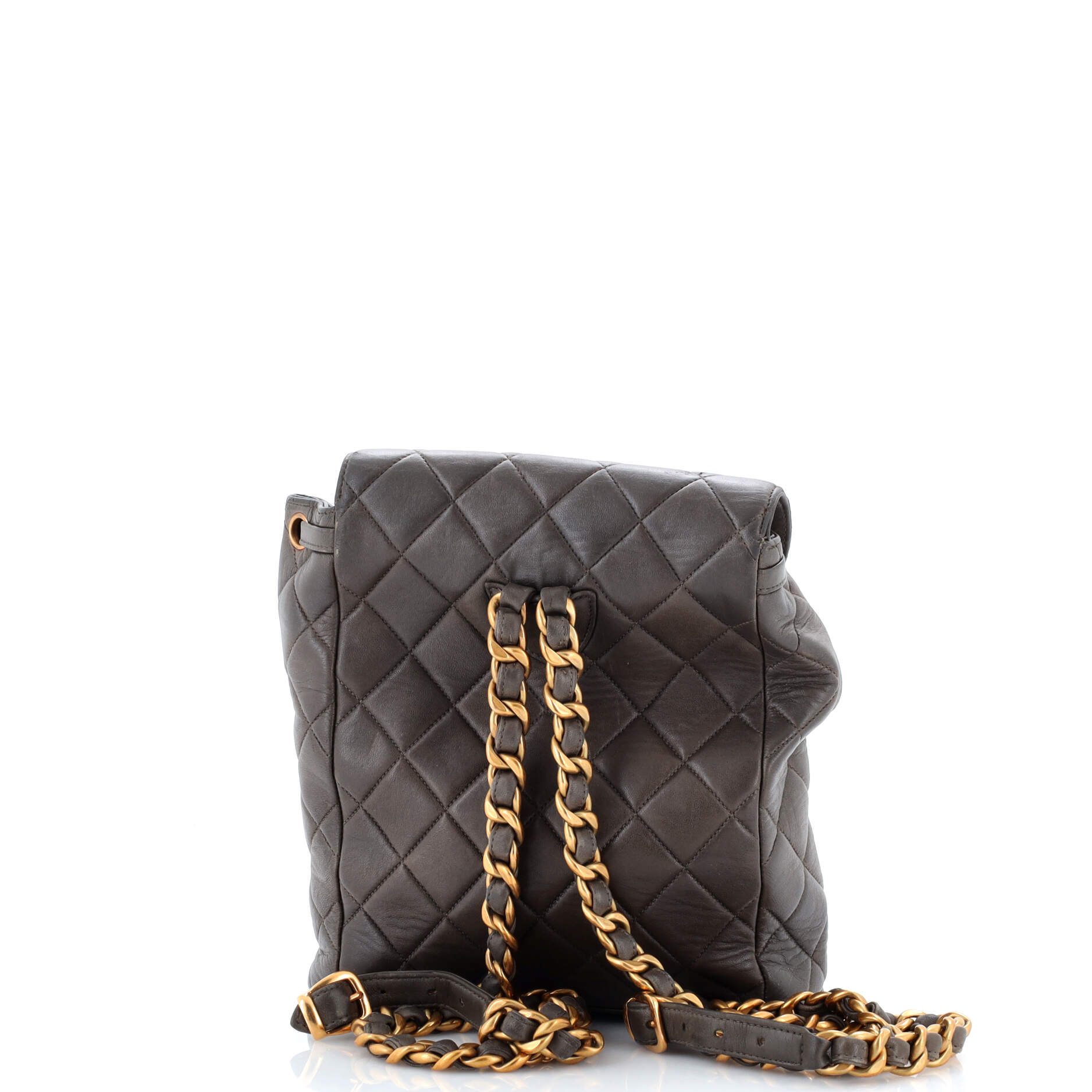 Vintage CC Pocket Backpack Quilted Lambskin Small