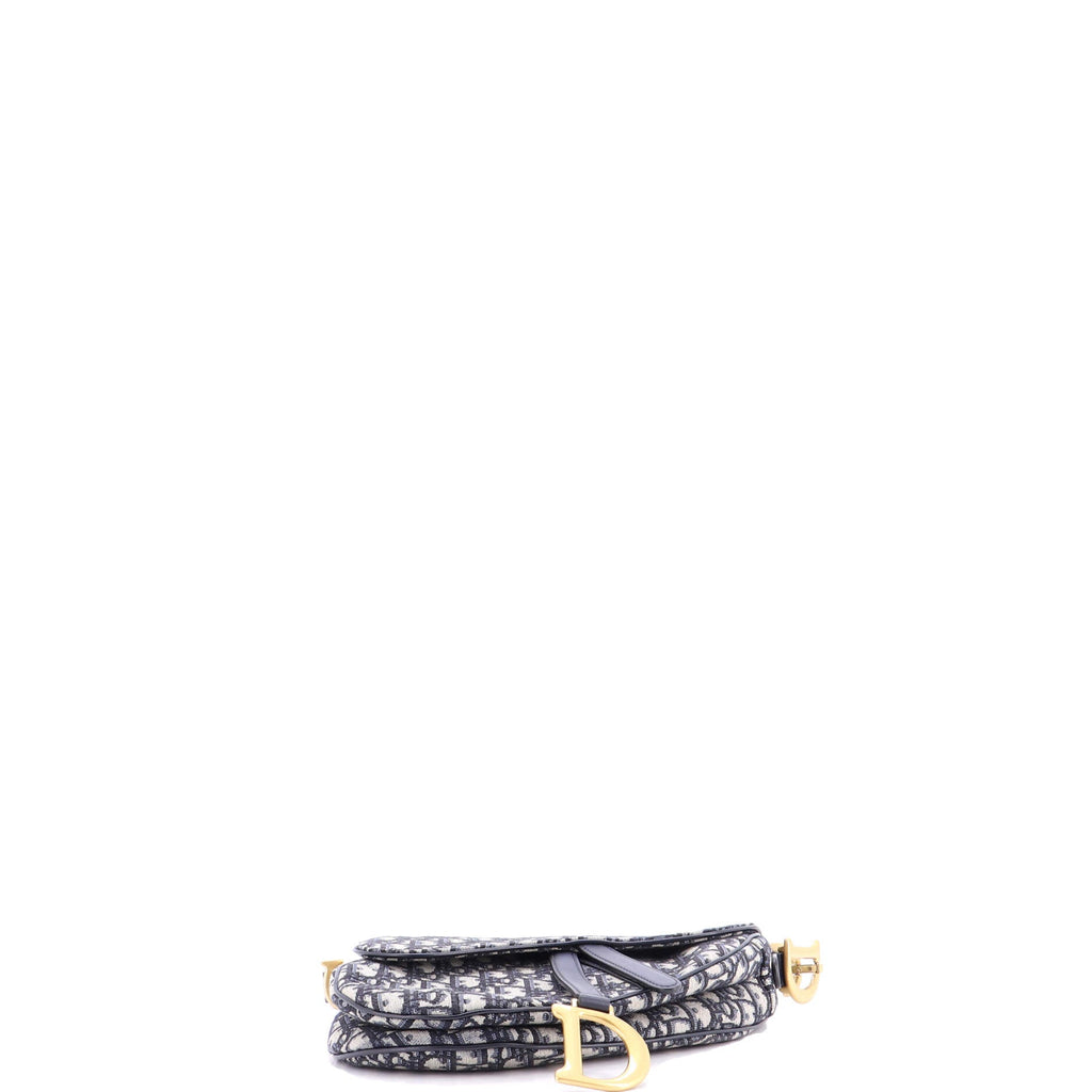 Saddle Handbag Oblique Canvas Medium