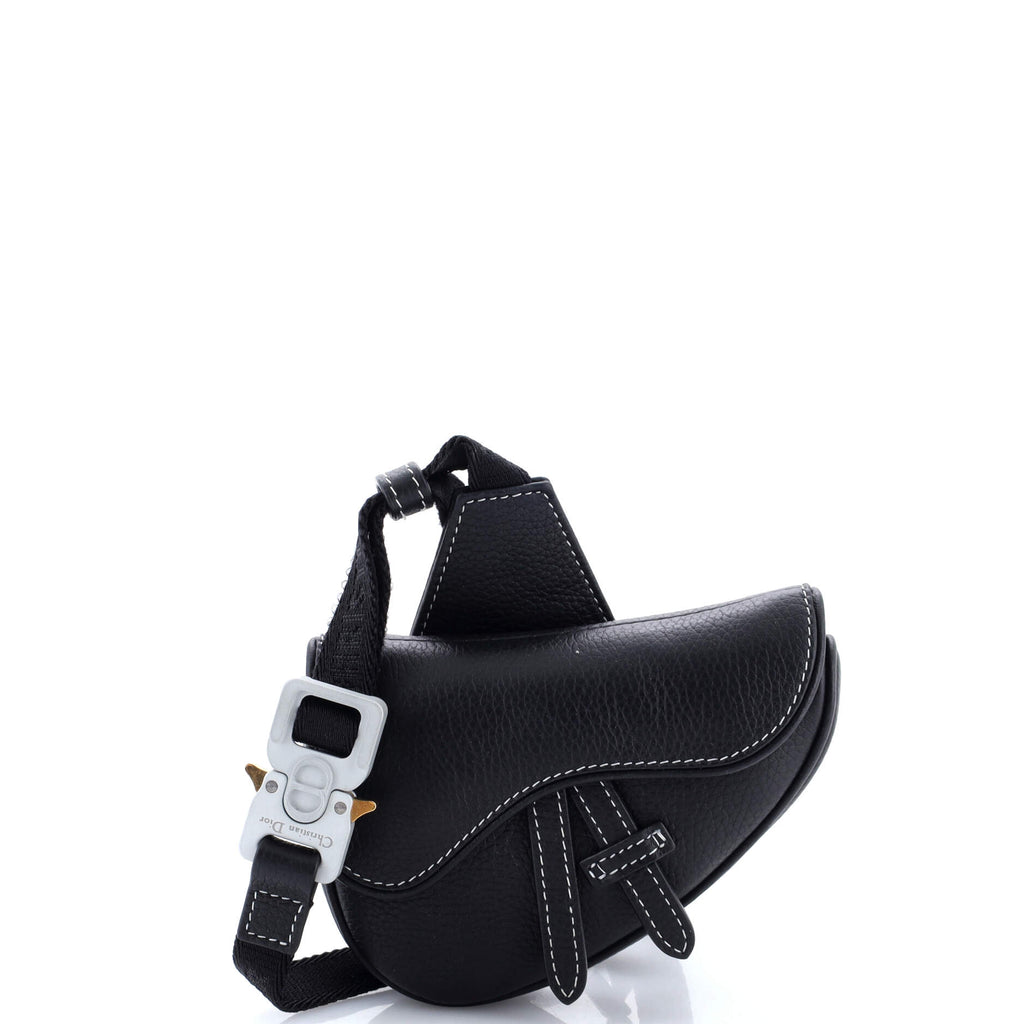Saddle Crossbody Bag Leather Nano