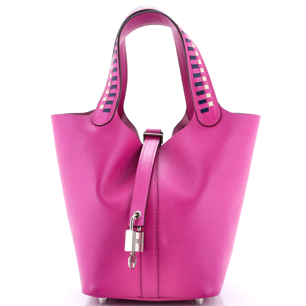 Picotin Lock Bag Tressage Epsom PM