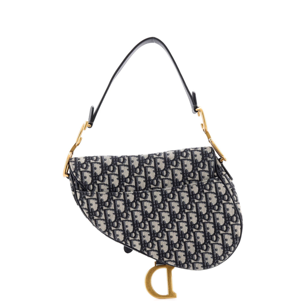 Saddle Handbag Oblique Canvas Medium