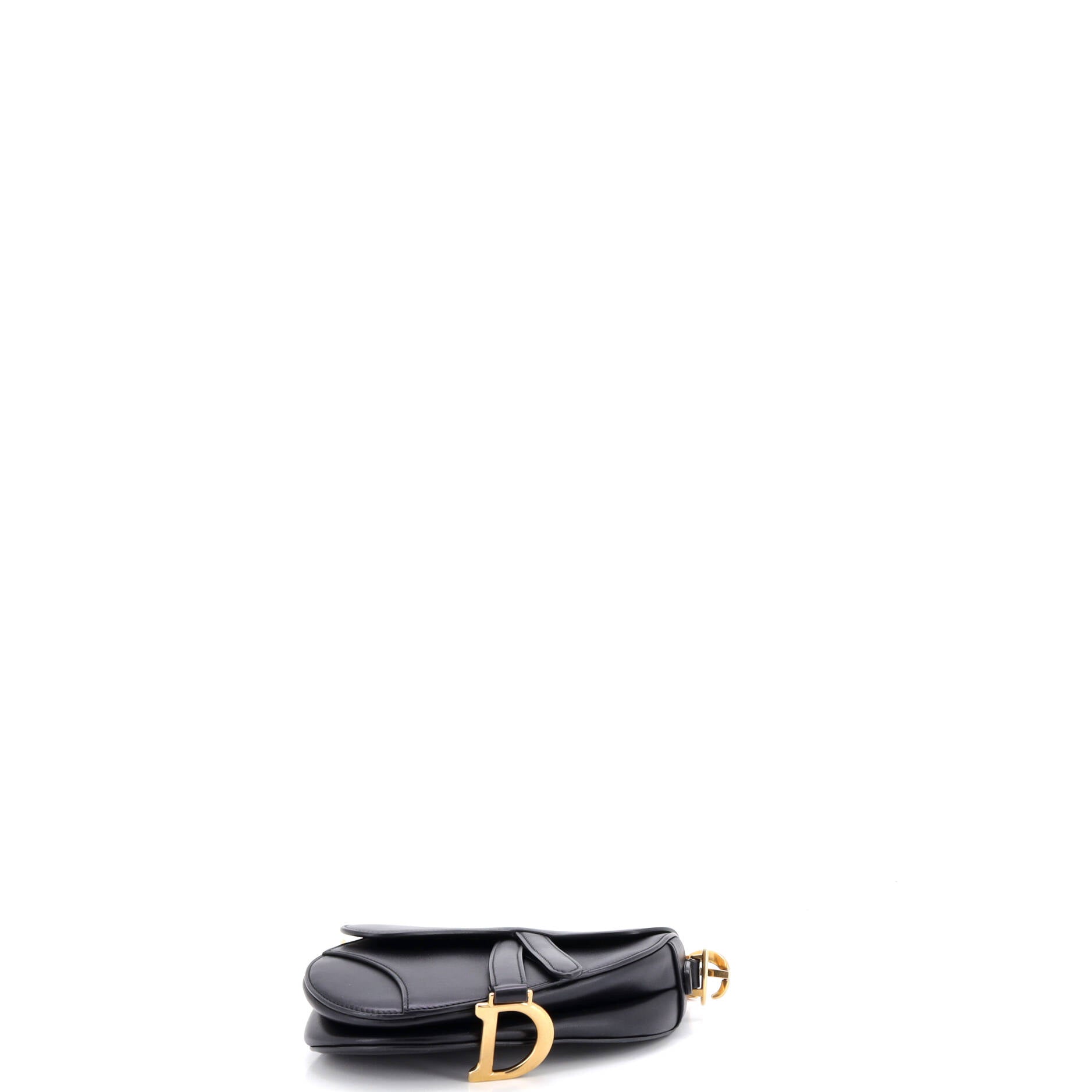 Saddle Handbag Leather Mini