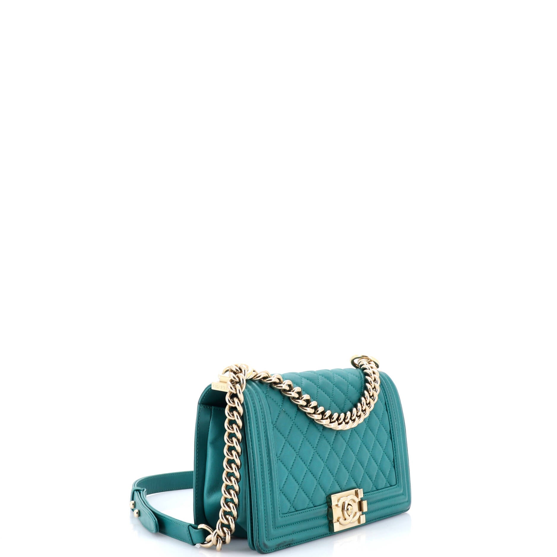 Boy Flap Bag Quilted Lambskin Old Medium