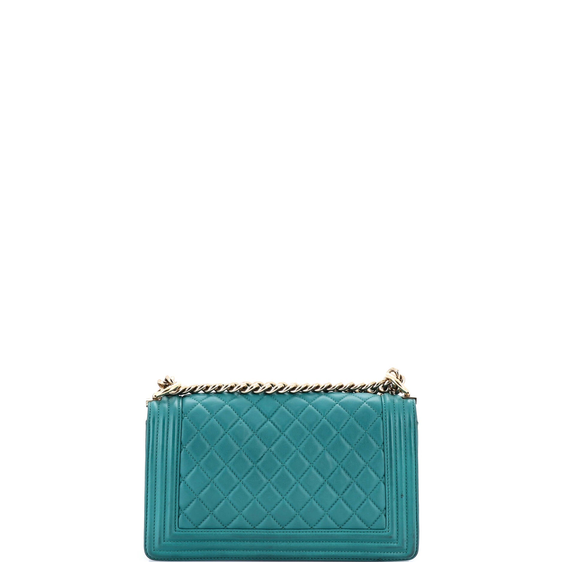 Boy Flap Bag Quilted Lambskin Old Medium