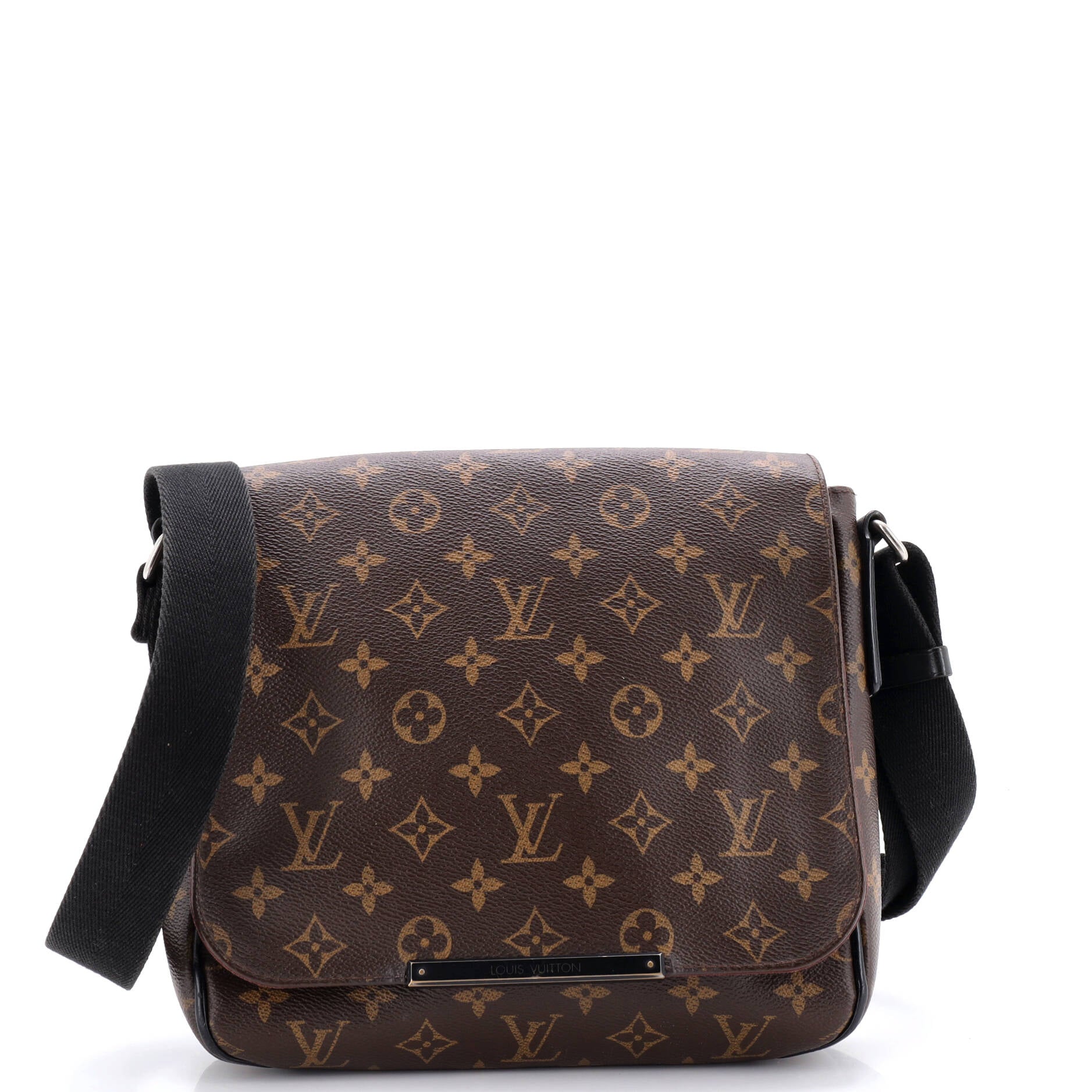 District Messenger Bag Macassar Monogram Canvas PM