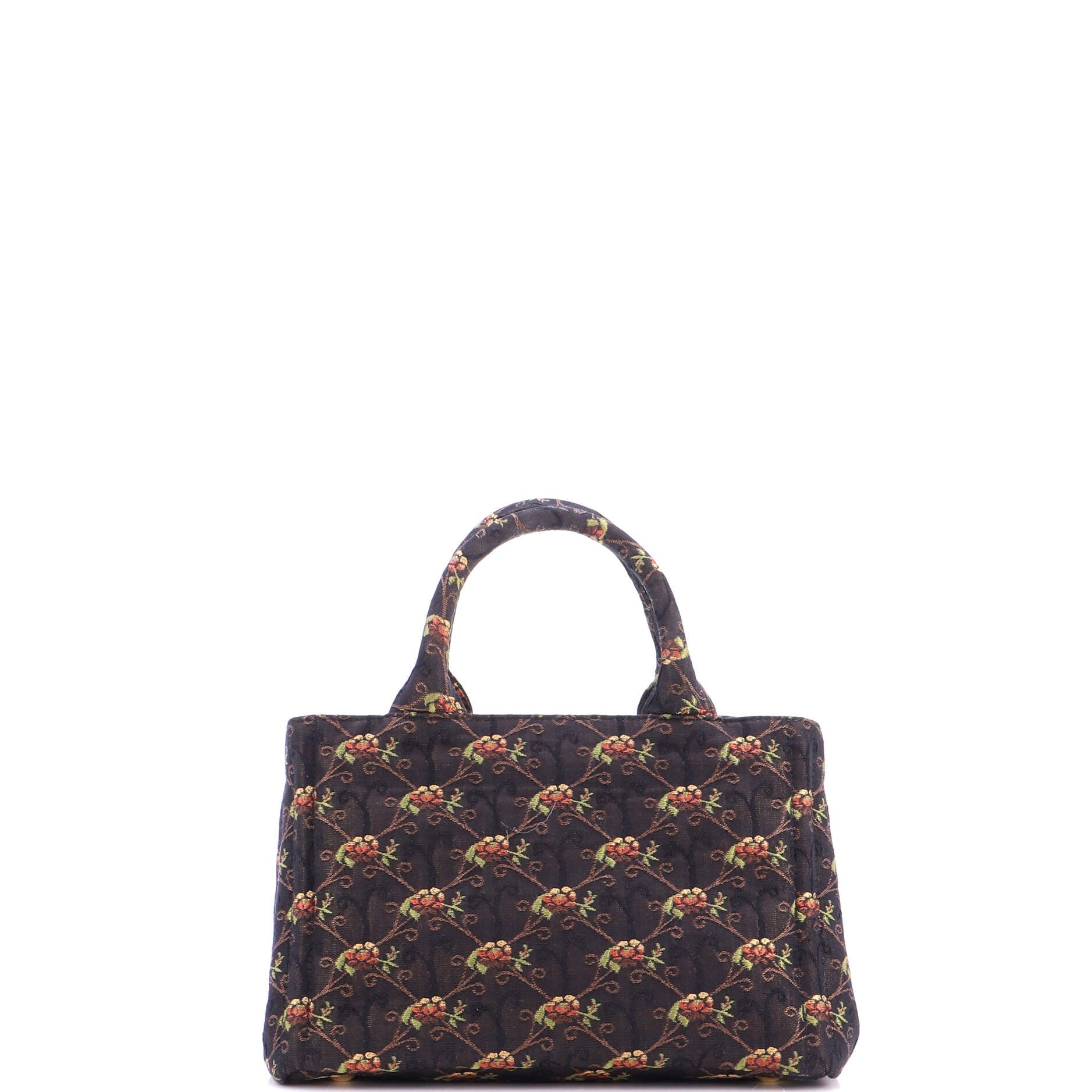 Canapa Convertible Tote Broccato Fabric Micro