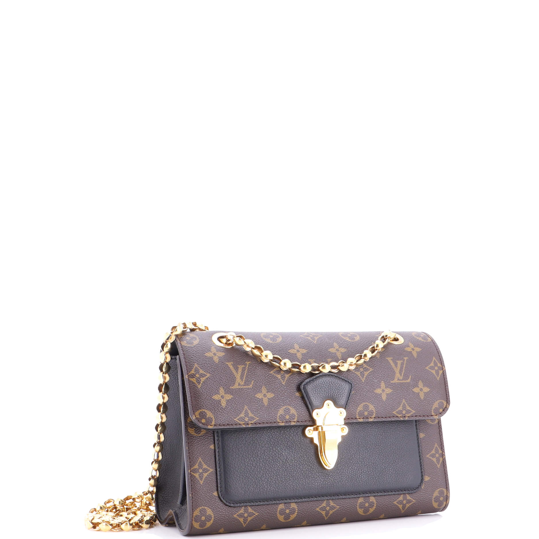 Victoire Handbag Monogram Canvas and Leather