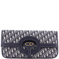 Fold Over Clutch Oblique Canvas