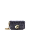 GG Marmont Flap Bag Matelasse Leather Super Mini