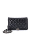 Boy Wallet on Chain Quilted Lambskin