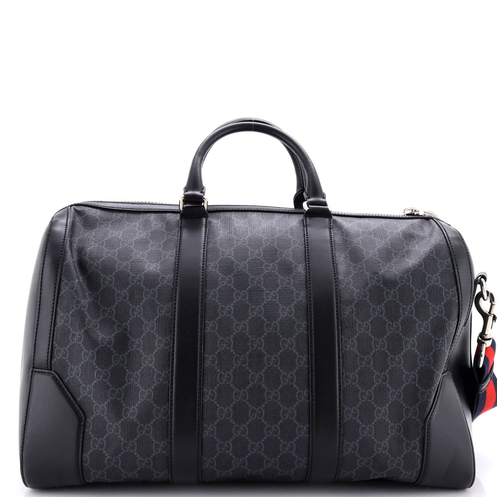Convertible Duffle Bag GG Coated Canvas Medium